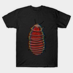 Chromatic Giant burrowing cockroach (Macropanesthia rhinoceros) T-Shirt